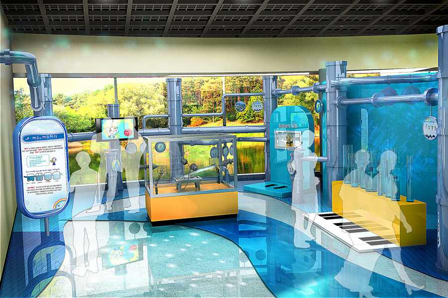 Model PR office for South-East Water Recycling Center